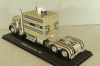 Peterbilt 379 Custom 1985 beige with silver strips Truck Tuning Collection 20, Hachette 1:43