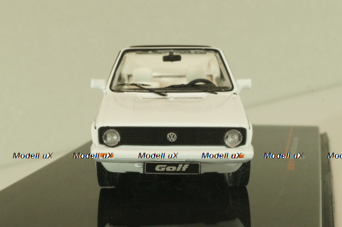 Volkswagen Golf 1 Cabriolet 1981, white, CLC590, IXO 1:43