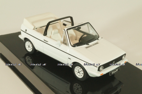 Volkswagen Golf 1 Cabriolet 1981, white, CLC590, IXO 1:43