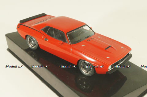 Plymouth Barracuda 1970, red, CLC592, IXO 1:43