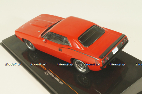 Plymouth Barracuda 1970, red, CLC592, IXO 1:43