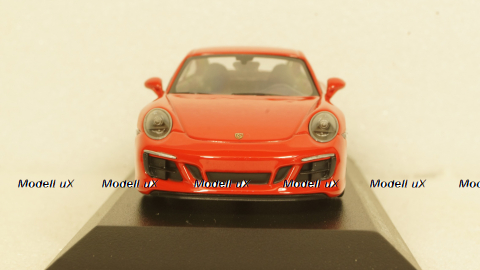 PORSCHE 911 (991.2) CARRERA 4GTS 2017 RED, 410067320, Minichamps 1:43