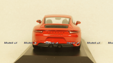 PORSCHE 911 (991.2) CARRERA 4GTS 2017 RED, 410067320, Minichamps 1:43