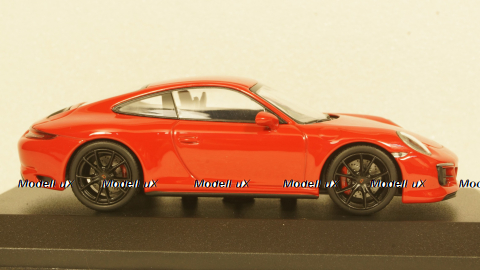 PORSCHE 911 (991.2) CARRERA 4GTS 2017 RED, 410067320, Minichamps 1:43