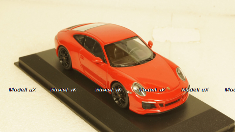 PORSCHE 911 (991.2) CARRERA 4GTS 2017 RED, 410067320, Minichamps 1:43