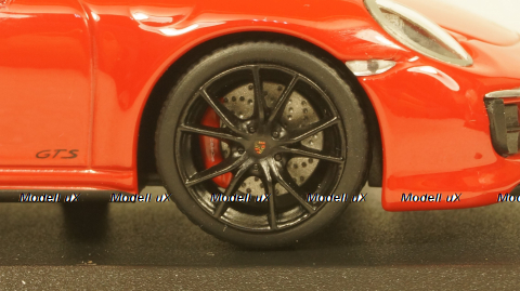 PORSCHE 911 (991.2) CARRERA 4GTS 2017 RED, 410067320, Minichamps 1:43