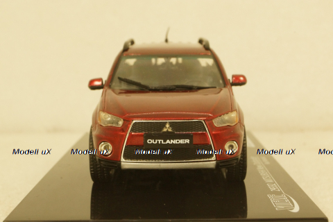 Mitsubishi Outlander  red, Vitesse 1:43