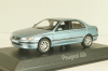 Peugeot 406 2002, blue, 474621, Norev 1:43