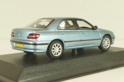 Peugeot 406 2002, blue, 474621, Norev 1:43