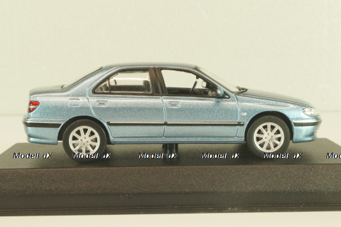 Peugeot 406 2002, blue, 474621, Norev 1:43