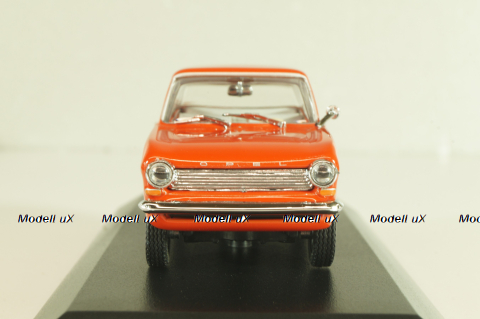 Opel Kadett A 1962, red, 430043002, Minichamps 1:43