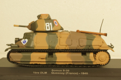 Somua S-35 1ère DLM Quesnoy France 1940, Altaya 1:43
