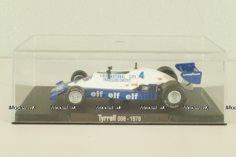 Tyrrell 008 Patrick Depailler 1978, 3128024, Atlas 1:43