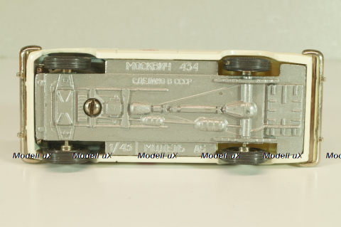 Москвич-434 А6, кремовый, Олимпиада 80, Тантал/Радон 1:43