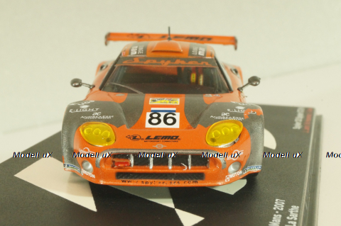 Spyker C8 Spyder GT2-R #86 24hr Le Mans 2007, Jaroslav Janis/Mike Hezemans/Jonny Kane, orange, Altaya 1:43 Уценка!