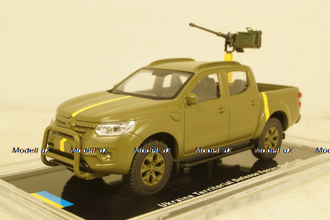 Renault Arkana Ukraine Territorial Forces Gun Truck (Kharkiv 2022), TruckTyr 1:43