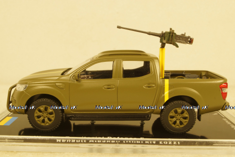 Renault Arkana Ukraine Territorial Forces Gun Truck (Kharkiv 2022), TruckTyr 1:43