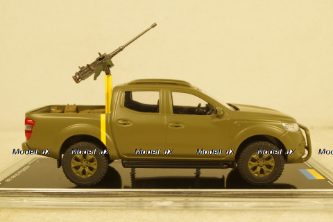 Renault Arkana Ukraine Territorial Forces Gun Truck (Kharkiv 2022), TruckTyr 1:43