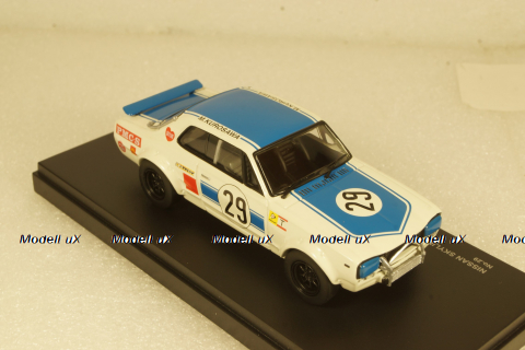 Nissan Skyline GT-R  #29, white/blue 2000, kyo3026A, Kyosho 1:43