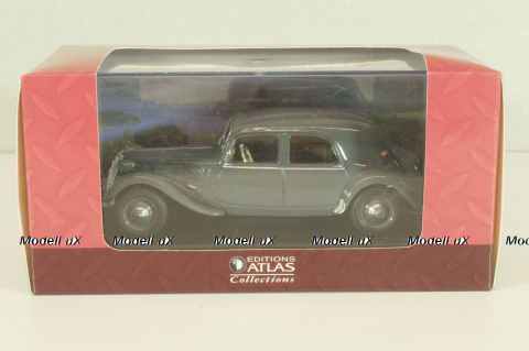 Citroen Traction 15 Six 1938, grey, 2147102, Atlas 1:43