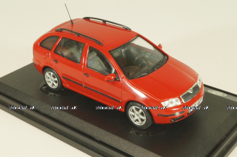 Skoda Fabia Combi 2000, red, Abrex 1:43