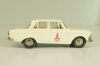Москвич-412 А2, белый, Февраль 1980г., Олимпиада 80, Тантал/Радон 1:43
