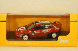 Mitsubishi Lancer Evo X Rally Hokkaido #1 Taguchi, red/white 2010, KB1046, IXO 1:43