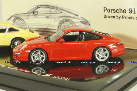 Porsche 911 1964 + Porsche 911 (996) 2004, Set, WAP020SET09, Minichamps 1:43