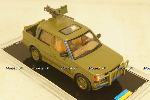 Range Rover 4.6 HSE Ukraine Territorial Forces Gun Truck (Chernihiv 2022),TruckTyr 1:43