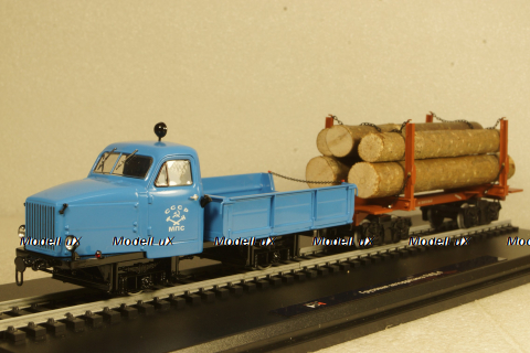 Грузовая автодрезина ГМД-4 с грузом, TruckTyr 1:43