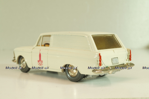 Москвич-433 А5, белый, Сентябрь 1978г., Олимпиада 80, капот 3 зажима,Тантал/Радон 1:43 Новая