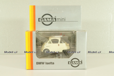 BMW Isetta 1955, white, 1150wh, Gama 1:43