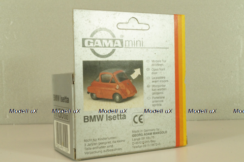 BMW Isetta 1955, white, 1150wh, Gama 1:43
