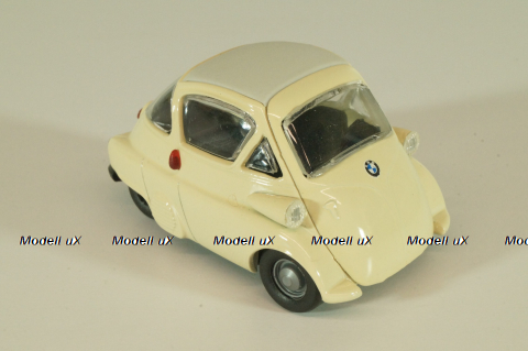 BMW Isetta 1955, white, 1150wh, Gama 1:43