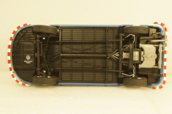 Volkswagen T1b panel van customer service blue/yellow, 450048400, Schuco 1:18