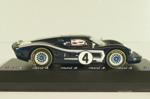 Ford GT40 MK IV #4 Le Mans 1967, D.Hulme/L.Ruby, blue, LMC011, IXO 1:43