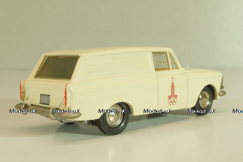 Москвич-434 А6, кремовый, Олимпиада 80, капот 2 зажима,Тантал/Радон 1:43 Новый