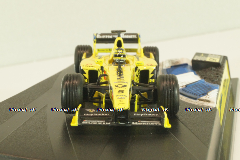 Jordan EJ10 2000 H.H.Frentzen Formula 1, yellow, Hot Wheels 1:43