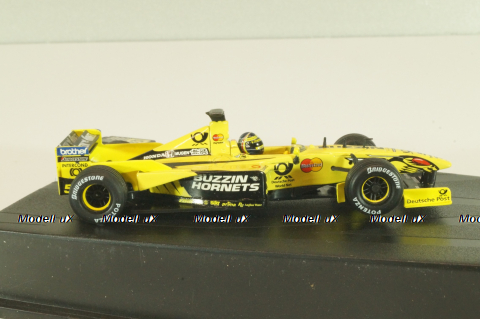 Jordan EJ10 2000 H.H.Frentzen Formula 1, yellow, Hot Wheels 1:43