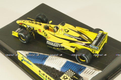 Jordan EJ10 2000 H.H.Frentzen Formula 1, yellow, Hot Wheels 1:43