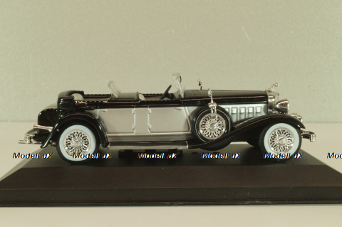 Chrysler Imperial Le Baron phaeton 1933, black/silver,WB114, WhiteBox 1:43