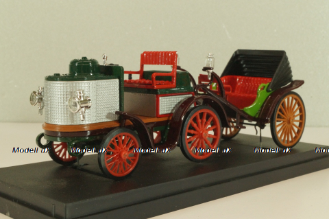 De-Dion bouton victoria à vapeur et remorque 1894, №30, RIO 1:43