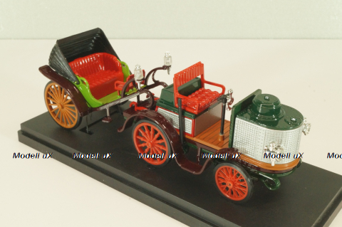 De-Dion bouton victoria à vapeur et remorque 1894, №30, RIO 1:43