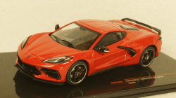 Chevrolet Corvette C8 2020 red, MOC303, IXO 1:43