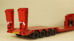 Berliet TB 015 M3 6x4 1960 white/red, low loader semitrailer, TTR024, IXO 1:43 Уценка!