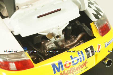 Porsche 911 (996) GT3R 2003, #23 winner Sebring 12hrs, Alex Job Racing GT Class, 80373, AutoArt 1:18