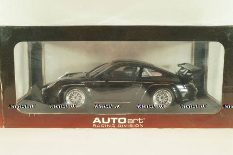 Porsche 911 (996) GT3 RSR Plain Body 2005, black, 80585, AutoArt 1:18