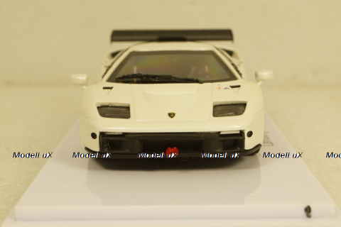 Lamborghini Diablo GTR-S 20th anniversary edition on special base, white, 2001,Kyosho 1:43 