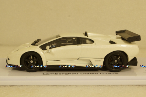 Lamborghini Diablo GTR-S 20th anniversary edition on special base, white, 2001,Kyosho 1:43 