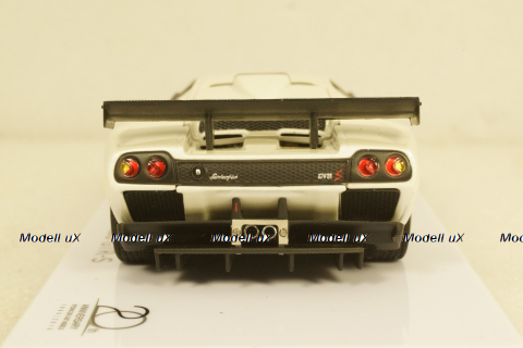 Lamborghini Diablo GTR-S 20th anniversary edition on special base, white, 2001,Kyosho 1:43 